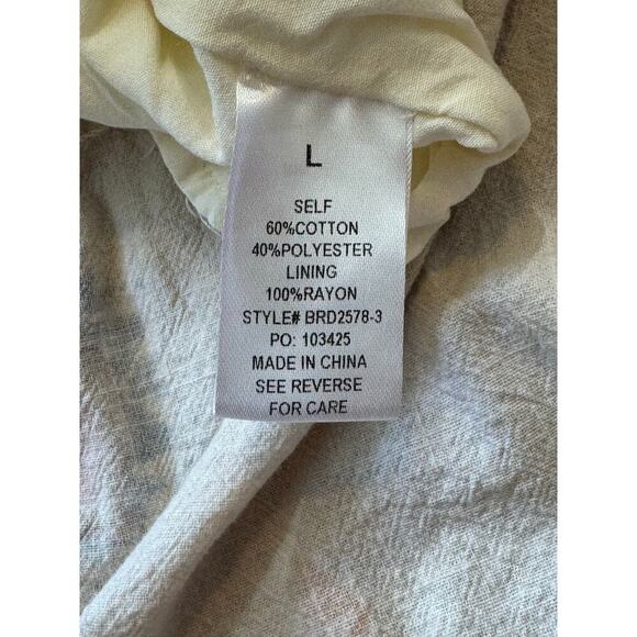 Tracy Negoshian Blue, sleeveless dress, size medium. Blue, yellow & Red. - Picture 8 of 9